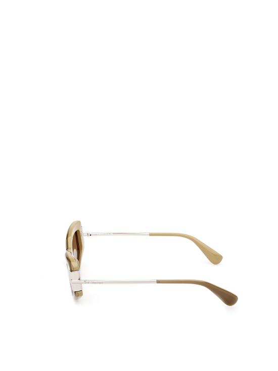 26FW 막스마라 선글라스 MM0189 95N SHINY LIGHT BROWN SHINY DEEP GOLD - MAX MARA