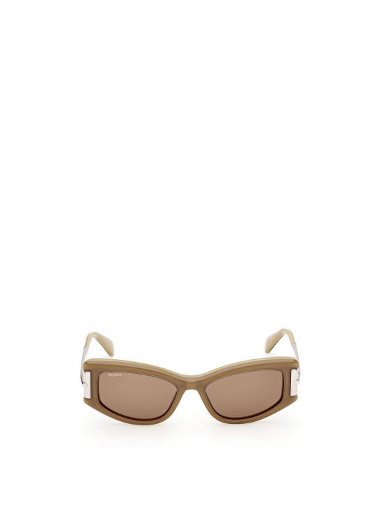 26FW 막스마라 선글라스 MM0189 95N SHINY LIGHT BROWN SHINY DEEP GOLD