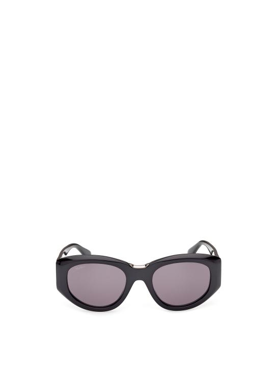 26FW 막스마라 선글라스 MM0198 01A SHINY BLACK SMOKE