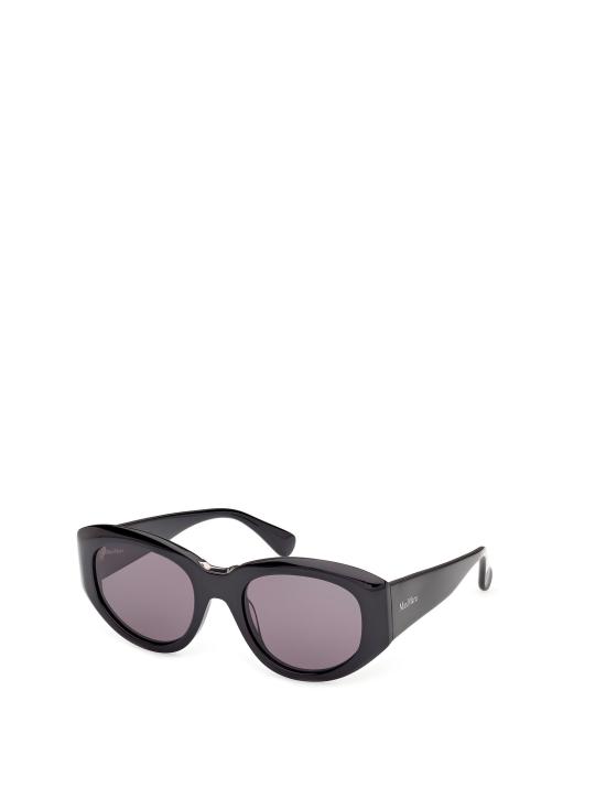 26FW 막스마라 선글라스 MM0198 01A SHINY BLACK SMOKE - MAX MARA