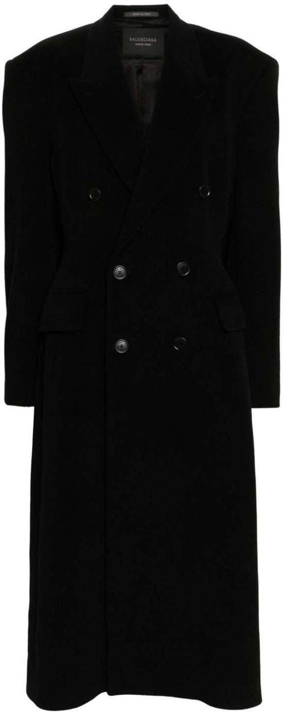  발렌시아가 코트 772972TOU021000 BLACK