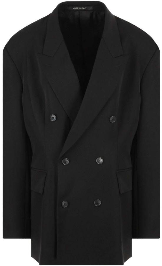  발렌시아가 코트 773357TNT391000 BLACK