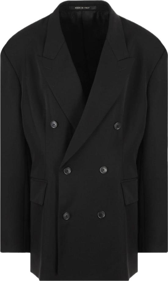  발렌시아가 코트 773357TNT391000 BLACK