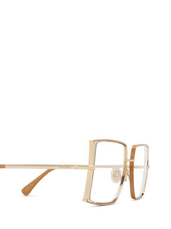 26FW 막스마라 안경 MM5156 B 047 SHINY LIGHT BROWN SHINY PALE GOLD - MAX MARA