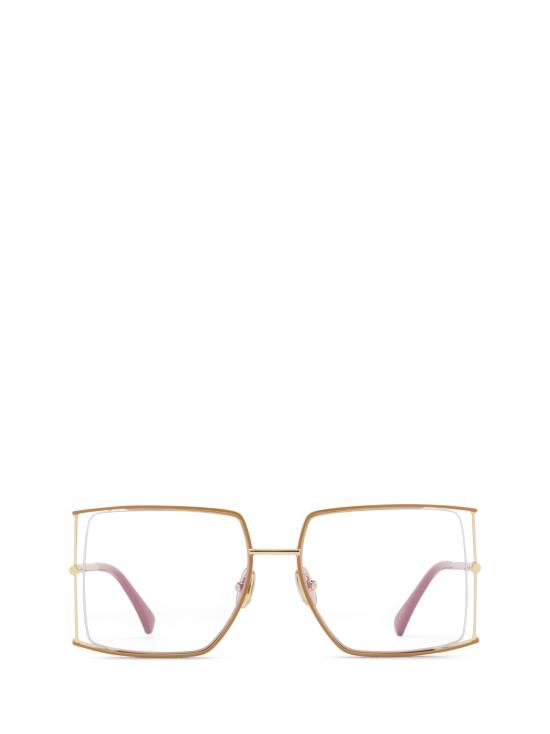 26FW 막스마라 안경 MM5156 B 047 SHINY LIGHT BROWN SHINY PALE GOLD