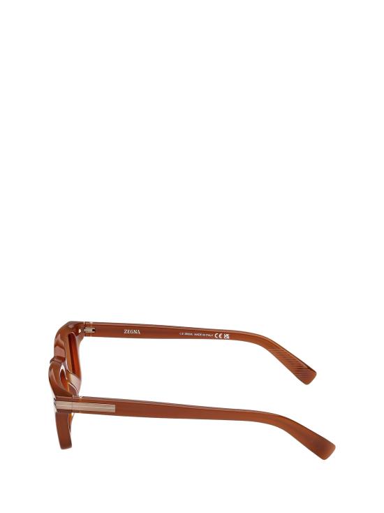 26FW 에르메네질도제냐 선글라스 EZ0280 45E SHINY LIGHT BROWN - ERMENEGILDO ZEGNA