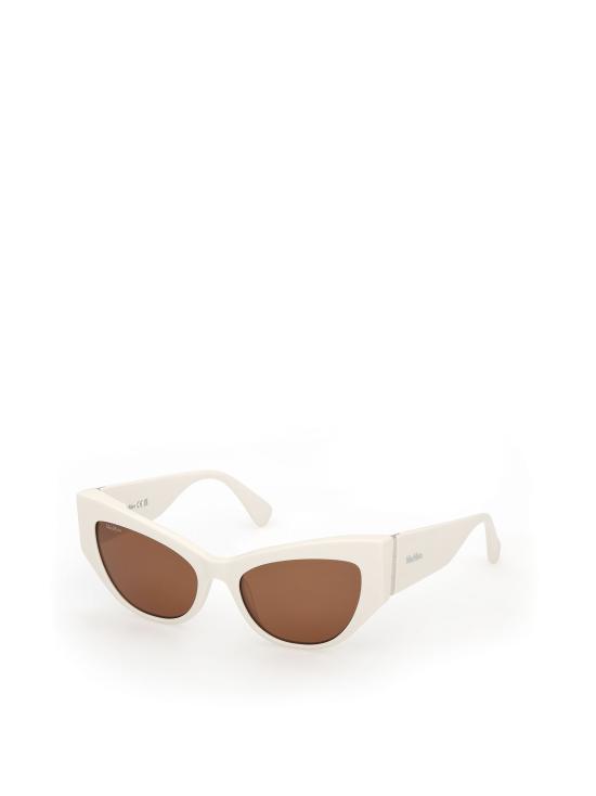 26FW 막스마라 선글라스 MM0192 25E SHINY WHITE BROWN - MAX MARA