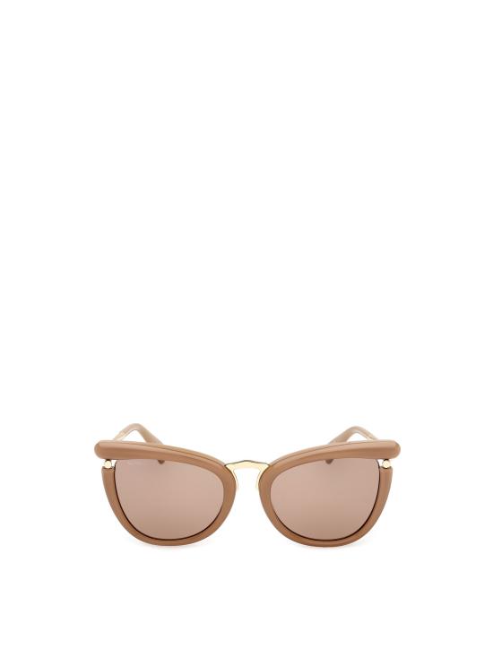 26FW 막스마라 선글라스 MM0186 46E SHINY LIGHT BROWN SHINY DEEP GOLD