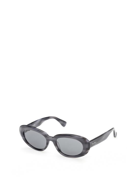 26FW 막스마라 선글라스 MM0196 64A SHINY LIGHT BLUE SMOKE - MAX MARA