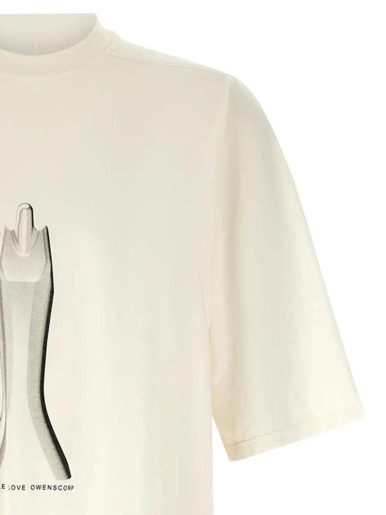 26SS 다크쉐도우 반팔 티셔츠 DU01F4274RNEP5 1109 MILK BLACK - DRKSHDW