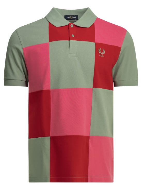 26FW 꼼데가르송 폴로 티셔츠 FQ T501 S262 KHAKI MIX Multicolor
