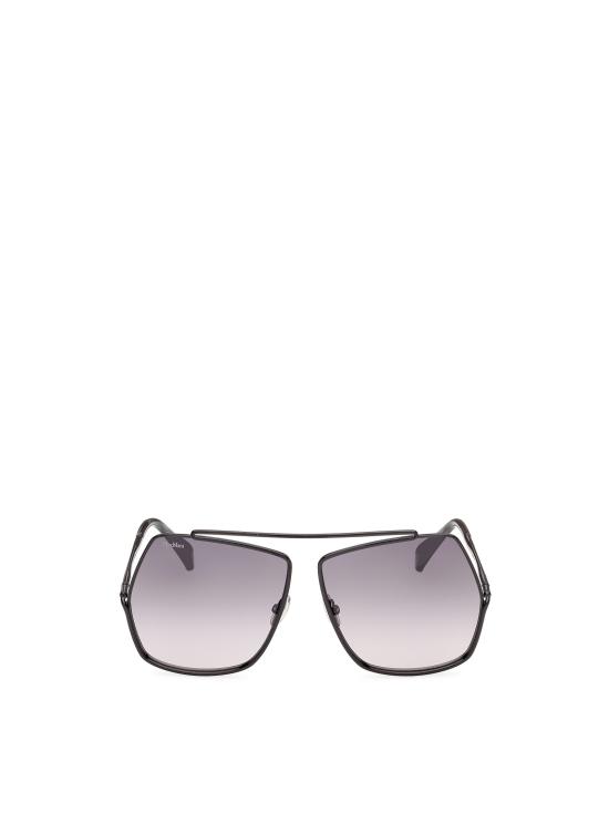 26FW 막스마라 선글라스 MM0006 01B SHINY BLACK GRADIENT SMOKE