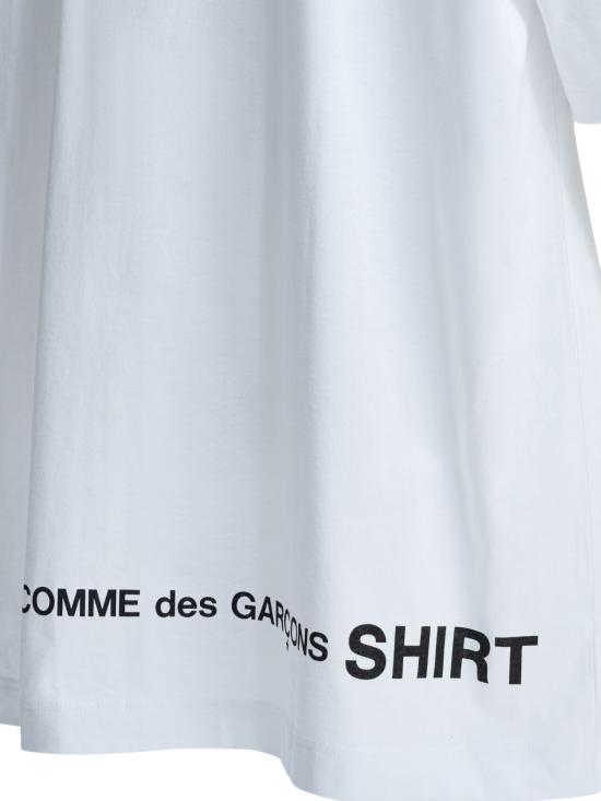 26SS 꼼데가르송 반팔 티셔츠 FQ T008 S263 WHITE White - COMME DES GARCONS