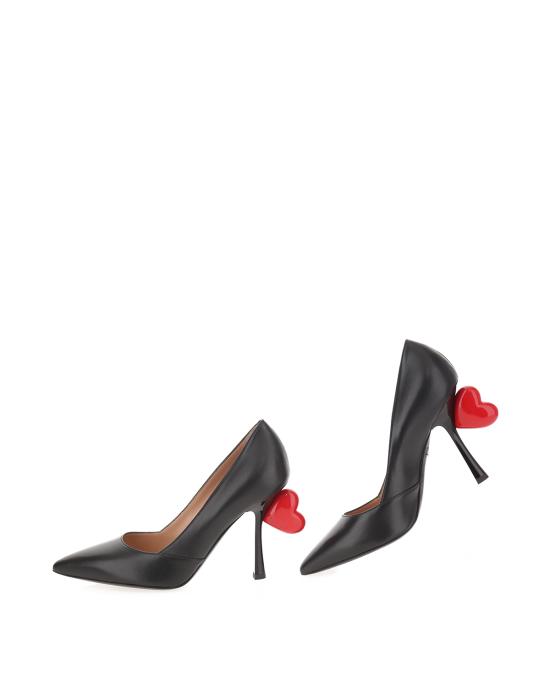  모스키노 힐/펌프스 MA1003AC1I MA0 NERO ROSSO - MOSCHINO