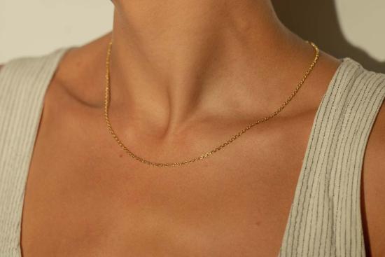  Milk & Rose 목걸이/팬던트 밀크앤로즈 섬세한 클래식 체인 목걸이