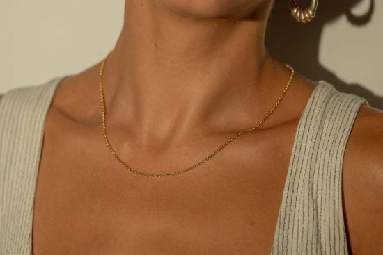  Milk & Rose 목걸이/팬던트 밀크앤로즈 섬세한 클래식 체인 목걸이 - OTHER BRANDS