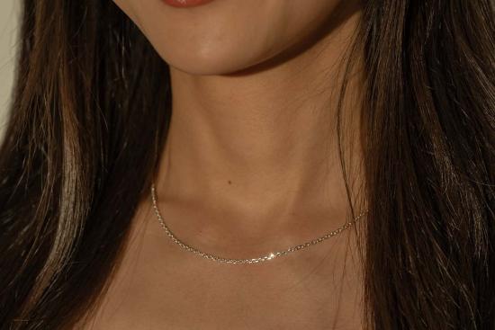  Milk & Rose 목걸이/팬던트 밀크앤로즈 섬세한 클래식 체인 목걸이 - OTHER BRANDS