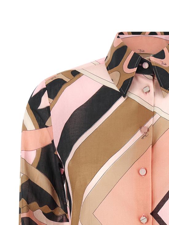 26SS 에밀리오푸치 블라우스 6HRJ266H840015 Pink - EMILIO PUCCI