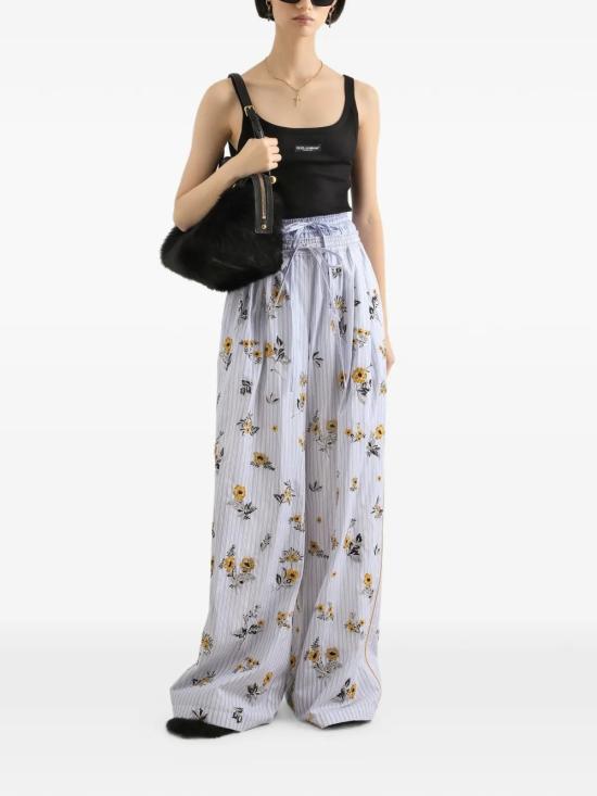 26SS 돌체앤가바나 립드 탱크탑 F8W45T FU7AVN000 Black - DOLCE & GABBANA