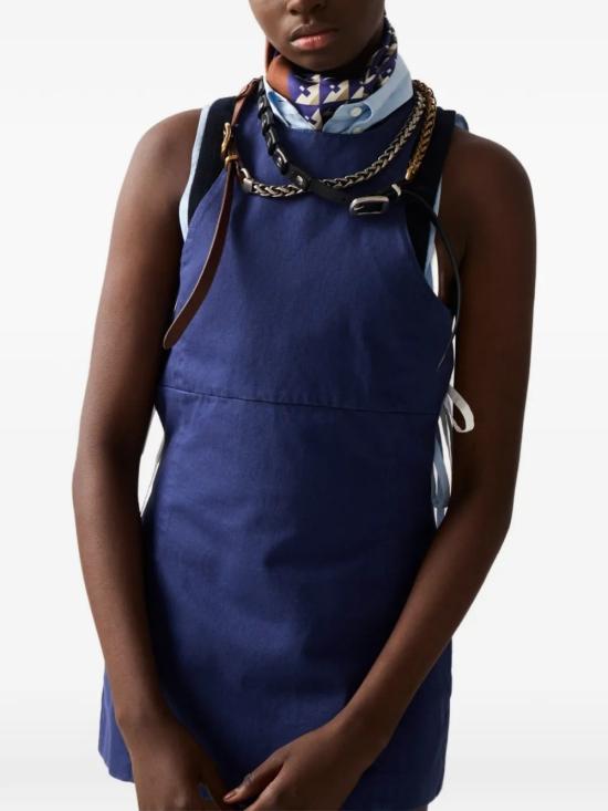 26SS 미우미우 점프수트 MF6345 19JYF0021 Blue - MIU MIU