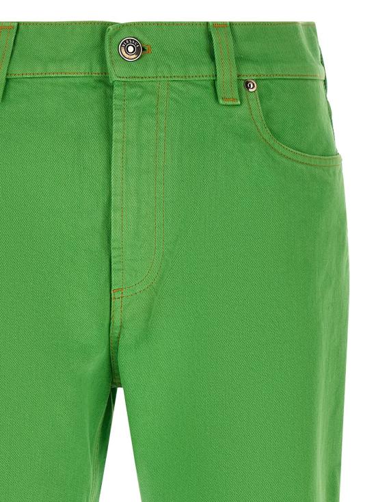 26SS 베르사체 스트레이트 팬츠 10237411A178711DB00 Green - VERSACE