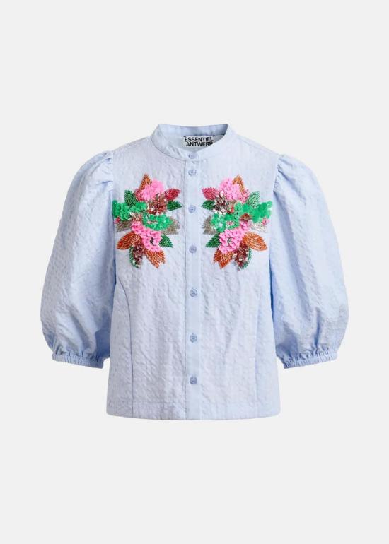  에센셜앤트워프 셔츠 Essentiel Antwerp Jaiden 장식 - ESSENTIEL ANTWERP