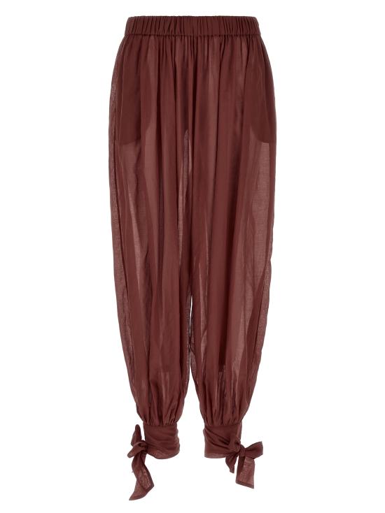26SS 안다마네 스트레이트 팬츠 TM190455ATNC108ROUGENOIR Bordeaux