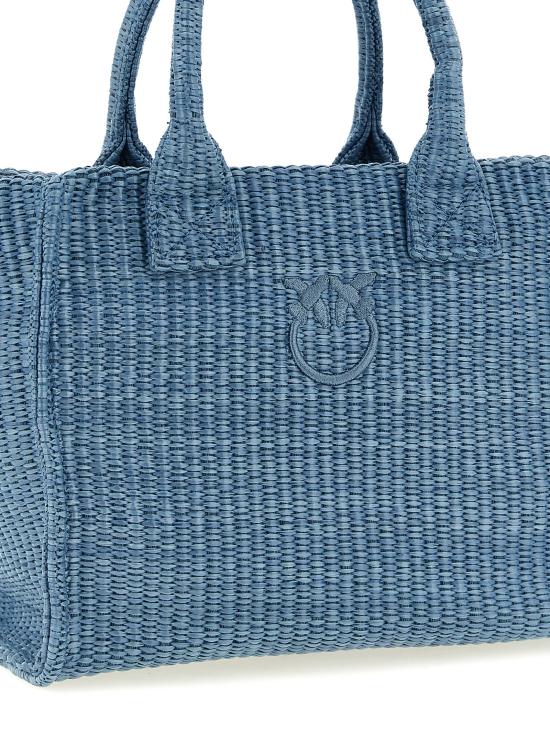 26SS 핑코 토트백 106832A39YE5Y Light Blue - PINKO