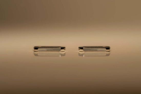  Milk & Rose 이어링 밀크앤로즈 미니 스퀘어 후프 귀걸이 - OTHER BRANDS