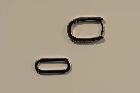  Milk & Rose 이어링 내 가게 아기 종이 클립 보석 후프 - OTHER BRANDS