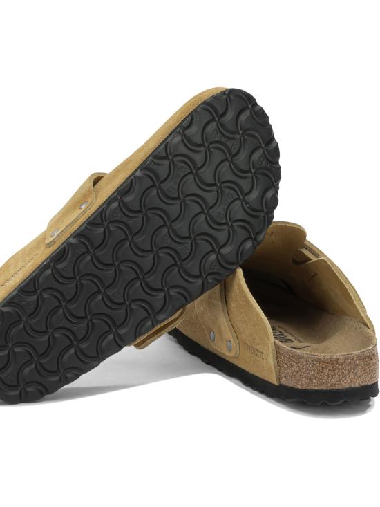 26FW 버켄스탁 로마 스웨이드 레더 1031595DCORK BROWN Beige - BIRKENSTOCK