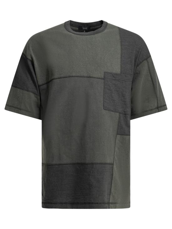 26SS 꼼데가르송 반팔 티셔츠 HQ T023 S261 CHARCOAL MIX Black