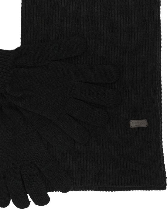 25FW 바버 머플러/스카프 MGS0018MGSRE98 Black - BARBOUR