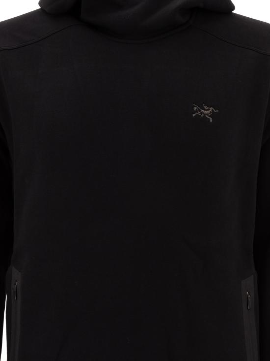 26SS 아크테릭스 후드 티셔츠 X000008444KYANITE PULLOVER HDYBLACK Black - ARC`TERYX
