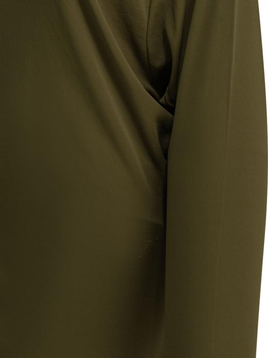 26SS 자크뮈스 미디 원피스 DRW00823AJ00253DARK KHAKI Green - JACQUEMUS