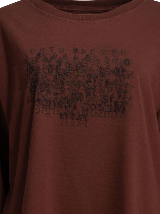 26SS 마르지엘라 긴팔 티셔츠 S51GC0545M20164210 Bordeaux - MAISON MARGIELA