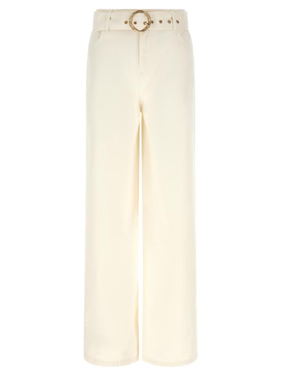 26SS 트윈셋 스트레이트 팬츠 261TT247000282 White