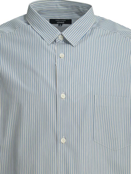 26SS 꼼데가르송 긴팔 셔츠 HQ B007 S261 WH SX NYXWH SX Light blue - COMME DES GARCONS