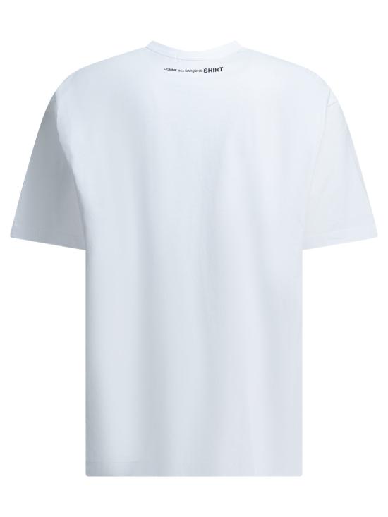 26SS 꼼데가르송 반팔 티셔츠 FQ T039 S261 WHITE White - COMME DES GARCONS