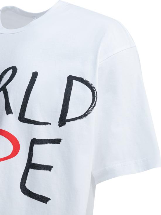 26SS 꼼데가르송 반팔 티셔츠 FQ T039 S261 WHITE White - COMME DES GARCONS