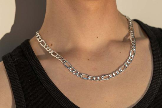  Milk & Rose 네크리스 밀크앤로즈 청키 피가로 체인 목걸이 - OTHER BRANDS