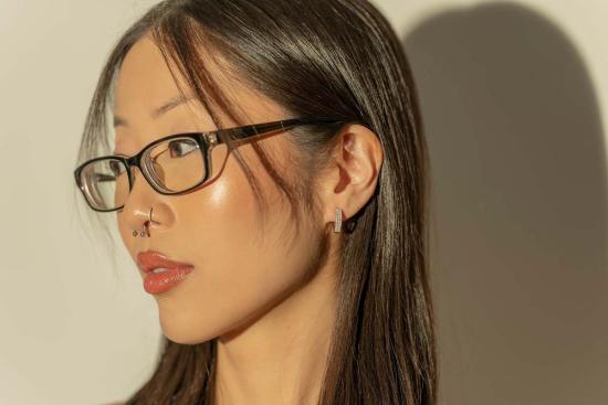  Milk & Rose 이어링 내 스토어 볼드 글램 후프 - OTHER BRANDS