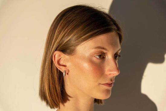  Milk & Rose 이어링 내 스토어 볼드 글램 후프 - OTHER BRANDS