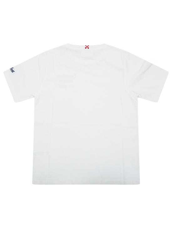 26SS [키즈] 세인트바쓰 티셔츠 POT000203687L 01N BIANCO - MC2 SAINT BARTH