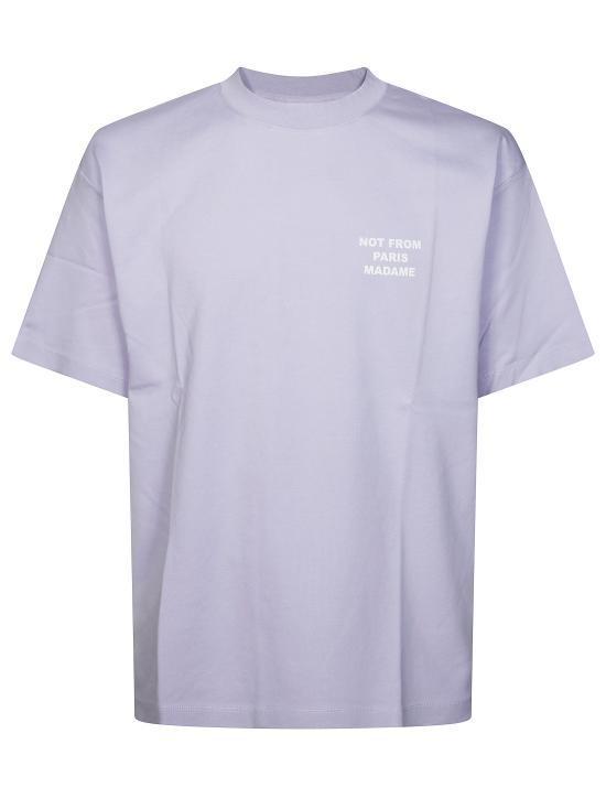 26SS 드롤드무슈 반팔 티셔츠 KTS203CO002 LAV VIOLA