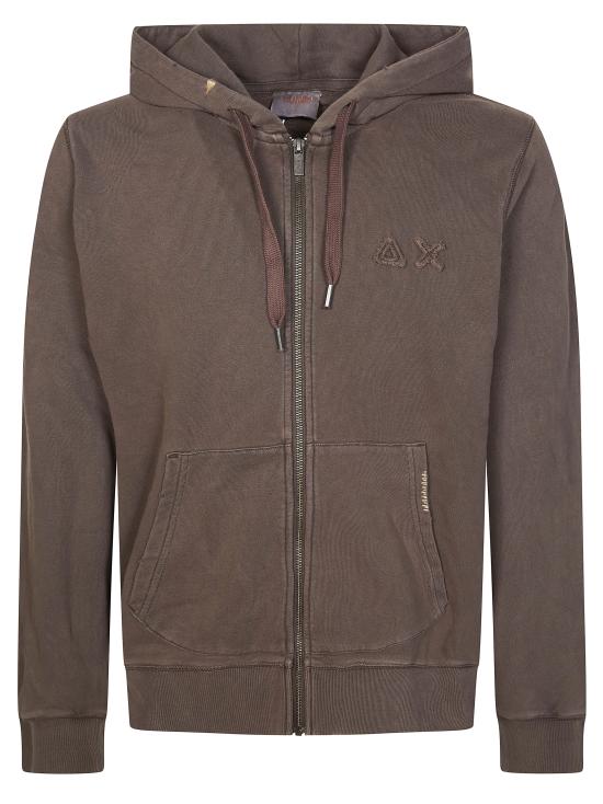 26SS 썬 68 집업 니트 F36121 08 MARRONE