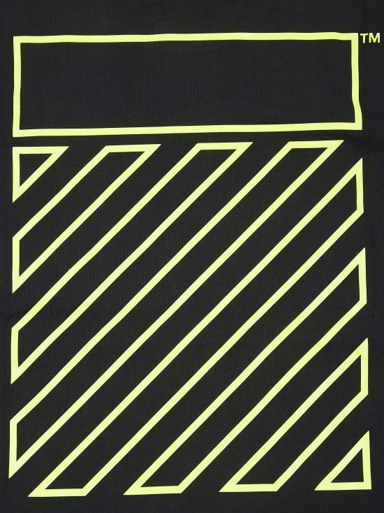 26SS [키즈] 오프화이트 티셔츠 44BAA002S26J004 001 NERO - OFF WHITE