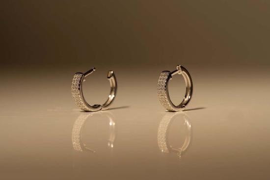  Milk & Rose 이어링 내 스토어 볼드 글램 후프 싱글 - OTHER BRANDS