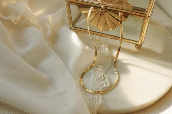  Milk & Rose 목걸이/팬던트 밀크 앤 로즈 플랫 체인 목걸이 - OTHER BRANDS