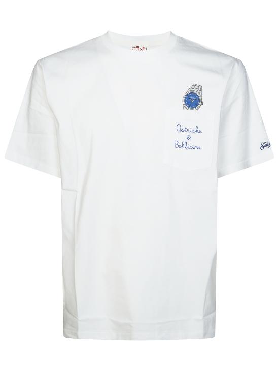 26SS 세인트바쓰 반팔 티셔츠 AUS000104294L 01N BIANCO